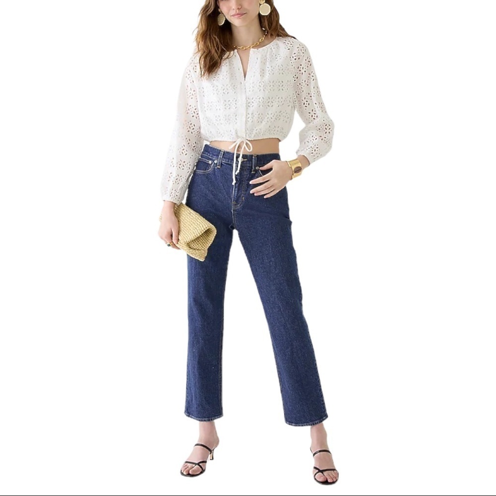 New with tags J.crew Tall high-rise '90s classic straight jean Size:29 - Picture 14 of 14